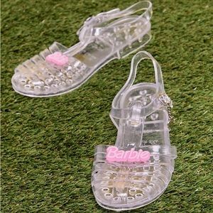 Barbie Glitter Jelly Sandals